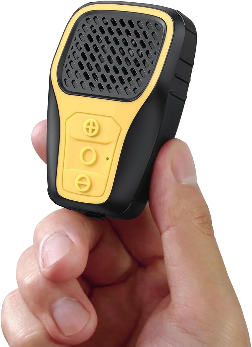 61Z4ilaiU0L._AC_SL1312_.jpg Wearable Bluetooth Speaker, Clip-On Mini Speaker, Wireless Portable Speaker with Built-in Mic, Hands-Free Calls, Gadget Gifts for Construction Workers, Cyclists, Electrician, 5.0W - Image 1