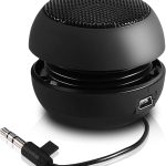 Portable Mini Speaker USB Wired Small Speakers with 3.5mm Aux Input Jack, Travel Speakers for Laptop Computer MP3 Player Speaker for Mobile Phone, MP3, PC