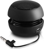 Portable Mini Speaker USB Wired Small Speakers with 3.5mm Aux Input Jack, Travel Speakers for Laptop Computer MP3 Player Speaker for Mobile Phone, MP3, PC